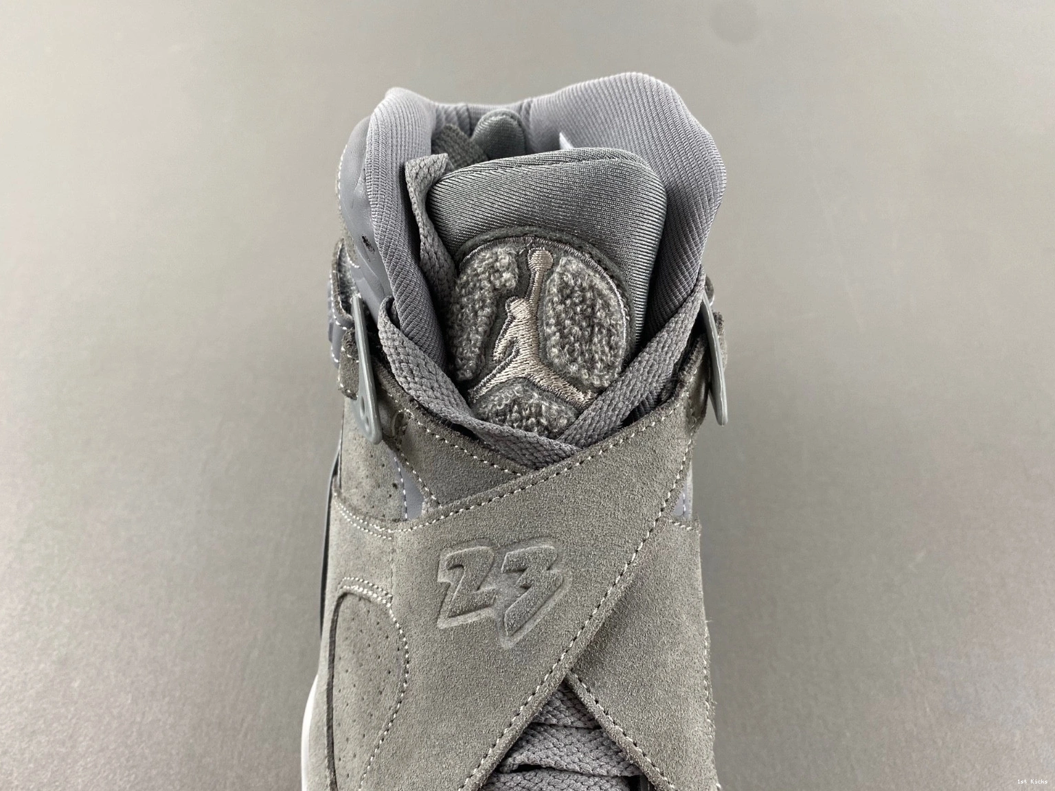 305381-014 Men's 8 Jordan - Grey Cool Retro 1007